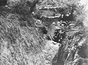 Gallipoli trench WWI