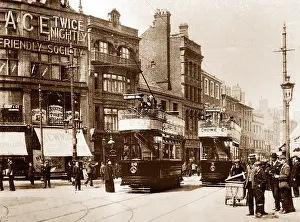 Nightly: Gallowtree Gate, Leicester, early 1900s