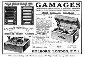Gamages: Gamages Wireless & Signalling Apparatus 1917