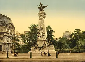 Gambetta: Gambetta - Louvre - Monument - Paris
