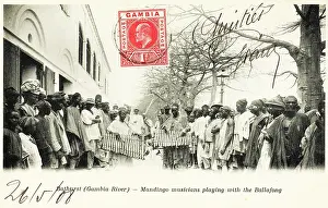 Bathurst: Gambia - Bathurst - Mandingo Musicians