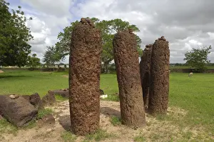 Monolith: THE GAMBIA. Wassu. Stone circles