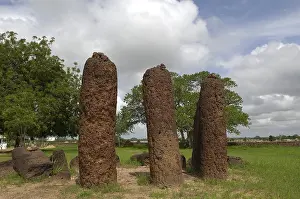 Monolith: THE GAMBIA. Wassu. Stone circles