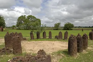 Monolith: THE GAMBIA. Wassu. Stone circles