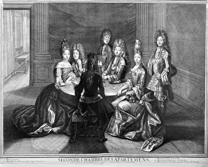 Monseigneur: Gambling at the Palace of Versailles, engraving