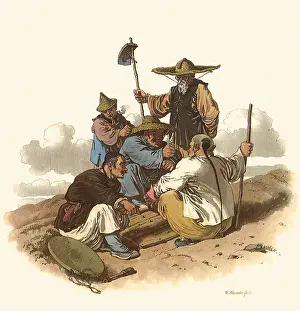 Dice: Gambling Peasants