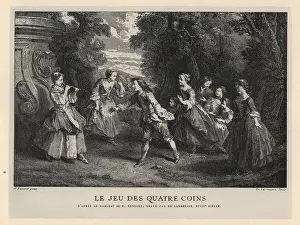 Quatre: The game of Four Corners, 18th century