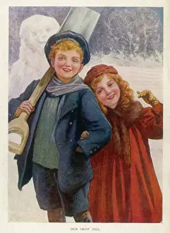 Handiwork: GAME/WINTER/SNOWMAN 1911