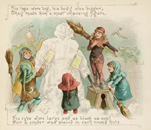 Brooms: GAME/WINTER/SNOWMAN 19C
