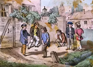 Marbles: GAMES/BOYS/MARBLES 19C