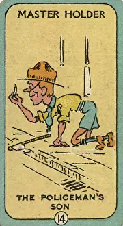 Carton: Games Cards - 1950's, childrens, playing, collectable