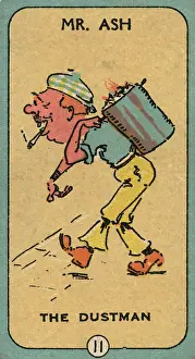 Dustman: Games Cards - 1950's, childrens, playing, collectable