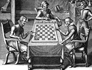 Chessboard: games, chess, game of chess in the early 17th