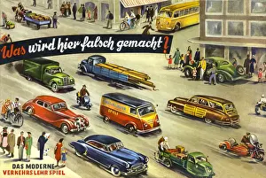 Wird: games, parlour game, traffic game, Was wird hier