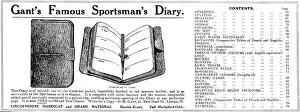 Gant: Gant's Famous Sportsman's diary