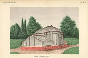 Hothouse: Garden architecture, greenhouse or conservatory
