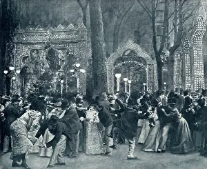 Nightclubs: In the garden of the Bal Bullier, Paris