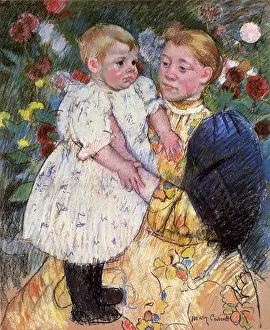 Cassatt: In the Garden, by Cassatt