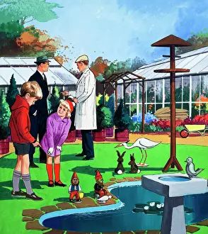 Gnomes: At the garden centre