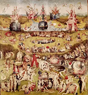 Earthly: garden of earthly delights, central panel