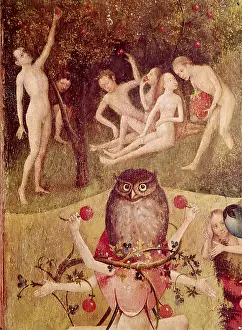 Earthly: garden of earthly delights, central panel, detail