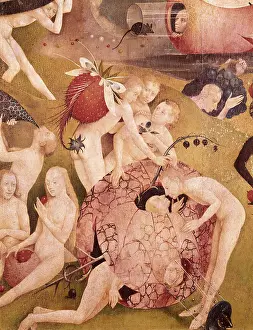 Earthly: garden of earthly delights, central panel, detail