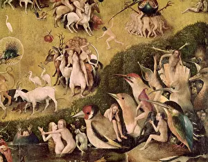 Earthly: garden of earthly delights, central panel, detail