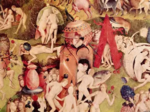 Earthly: garden of earthly delights, central panel, detail