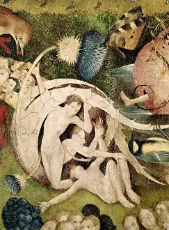 Earthly: garden of earthly delights, central panel, detail