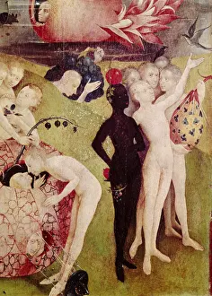 Earthly: garden of earthly delights, central panel, detail