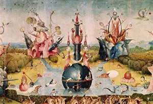 Earthly: garden of earthly delights, central panel, detail