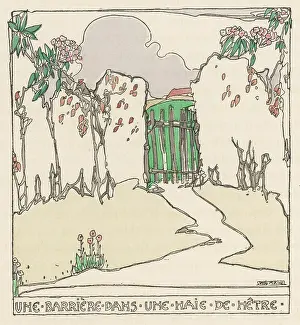 Jessie M King: GARDEN GATE/KIPLING
