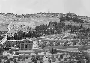 Gethsemane: Garden of Gethsemane and the Olberg, 1938