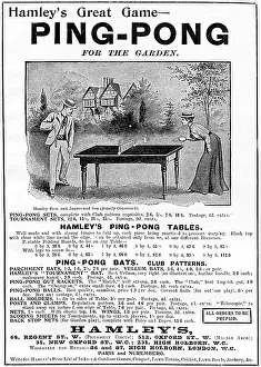 Pong: Garden Ping Pong, 1901