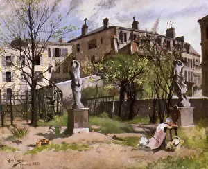 Olof: Garden with Sculptures