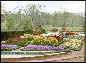 Malby: Garden in the spring at Abbotswood, Gloucestershire