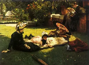 Shares: Garden in the Sun, by Tissot