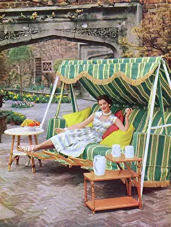 Jun17: Garden swing, 1954