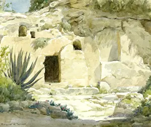 Watercolours: The Garden Tomb