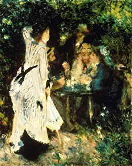 Galette: In the Garden or Under the trees of the Moulin de la Galette