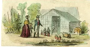 Greenhouse: Gardener and greenhouse