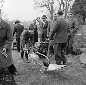 Aldworth: Gardening equipment trials