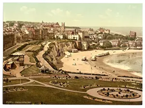 Broadstairs: From the gardens, Broadstairs, England