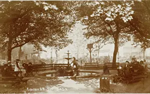 Ebury: Gardens in Ebury Square, Pimlico, London