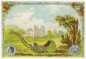 Mowers: GARDENS/LAWNMOWER 1877