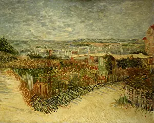 Montmarte: Gardens of Montmarte, by Van Gogh