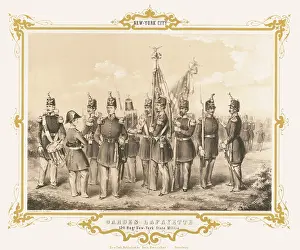 1854: Gardes LaFayette. 12th Regiment, New York State Militia