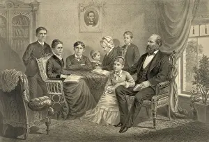 Abram: Garfield and his family
