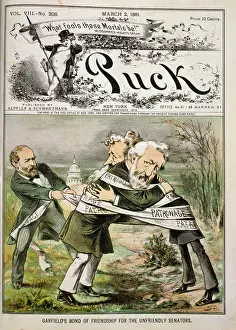 Patronage: Garfield's bond of friendship for the unfriendly senators