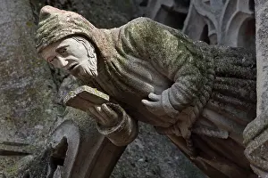 Lepine: Gargoyle, Basilique Notre-Dame de l'Epine, L'Epine